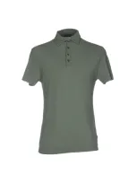 Zanone Polo Shirt In Military Green