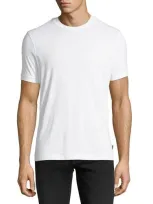 Emporio Armani Slim Fit Stretch Crewneck T-shirt In White