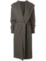 Rick Owens Drkshdw Long Cardi-coat - Grey