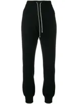 Barrie Romantic Timeless Cashmere Jogging Trousers In Black