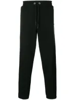 Mcq By Alexander Mcqueen Embroidered Logo Track Pants In Black