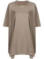 Rick Owens Drkshdw Dust Oversized T-shirt In Neutrals