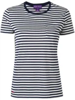 Ralph Lauren Sailor Striped T-shirt In Blue