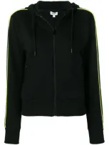 Kenzo Zipped Sweatshirt In Black