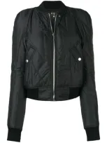 Rick Owens Drkshdw Flight Puffer Jacket In Black