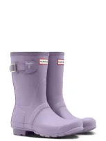 Hunter Original Short Waterproof Rain Boot In Thundrcloud