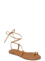 Tkees Jo Suede And Leather Sandals In Hazelton