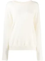 Indress Round Neck Sweater In Neutrals