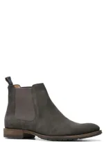 Rodd & Gunn Murphy's Road Chelsea Boot In Granite Suede