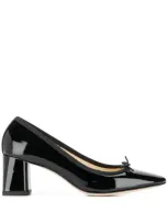 Repetto Block Heel Pumps In Black