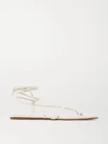 Tkees Jo Suede And Leather Sandals In Cream