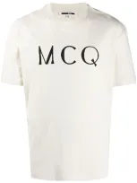 Mcq By Alexander Mcqueen T-shirt Mit Logo-print In White