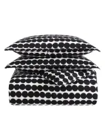 Marimekko Rasymatto Comforter & Sham Set In Black