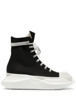 Rick Owens Drkshdw Performa Abstract Sneakers In Black