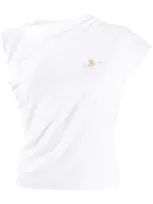 Vivienne Westwood Asymmetrical Sleeveless T-shirt In White