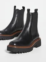 Sam Edelman Laguna Waterproof Lug Sole Chelsea Boot In Black