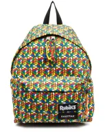 Eastpak Rubix Cube Print Backpack In Red