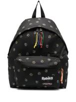 Eastpak Rubiks Logo Backpack In Black