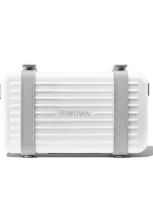 Rimowa Personal Polycarbonate Cross-body Clutch Bag In White In Weiss