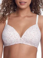 Warner's Elements Of Bliss Lift Wire-free Bra In Ivory Mist