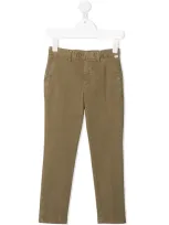 Il Gufo Kids' Straight-leg Chino Trousers In Neutrals