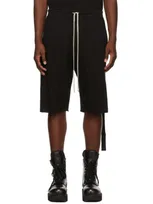 Rick Owens Drkshdw Black Pods Shorts