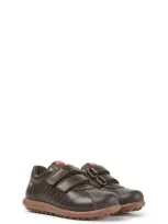 Camper Kids' Pelotas Ariel Sneaker In Dark Brown