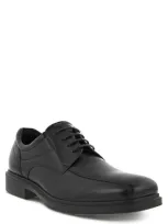 Ecco Helsinki 2.0 Bike Toe Leather Derby In Black