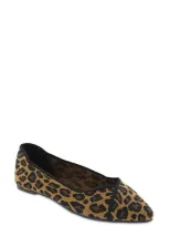 Mia Elanna Knit Flat In Leopard