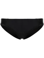 Duskii Ella Low-rise Bikini Bottom In Schwarz