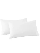 Frye Cotton Linen Blend Pillowcase Pair, Standard In White