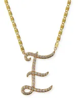 Lana 14k Malibu Diamond Initial Necklace