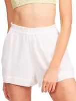 Billabong Perfect Day Cotton Shorts In Salt