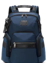 Tumi Alpha Bravo Navigation Backpack In Navy