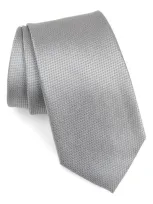 Nordstrom Morton Silk Tie In Charcoal