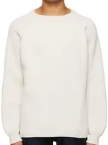 Nanamica Off-white 5g Crewneck Sweater In Ecru