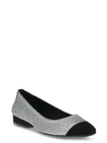 Anne Klein Carlie Flat In Pewter