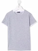 Il Gufo Kids' Short-sleeved T-shirt In Grey