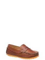 Elephantito Kids' Alex Driving Loafer In Natural