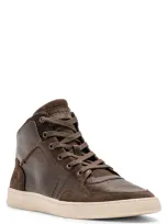 Rodd & Gunn Sussex High Street Sneaker In Chocolate Wash