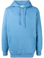 Alyx Sphere Brand-print Cotton-blend Hoody In Blue