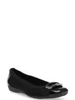 Anne Klein Uplift Flat In Black Combo Fb