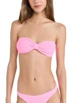 Hunza G Jean Bikini Set In Pink