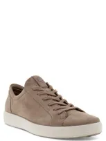 Ecco Soft 7 City Sneaker In Taupe/ Taupe