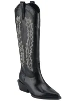 Marc Fisher Ltd Roselle Western Boot In Black 01