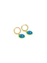 Ileana Makri Eye Pendant Earrings