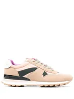 Bimba Y Lola Colour-block Lace-up Sneakers In Neutrals