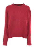 Aspesi Crewneck Sweater In Rosso