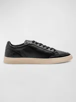 Rodd & Gunn Men's Sussex Street Leather Low-top Sneakers In Nero