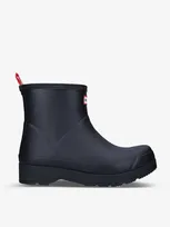 Hunter Original Play Brand-patch Rubber Wellington Boots In Black